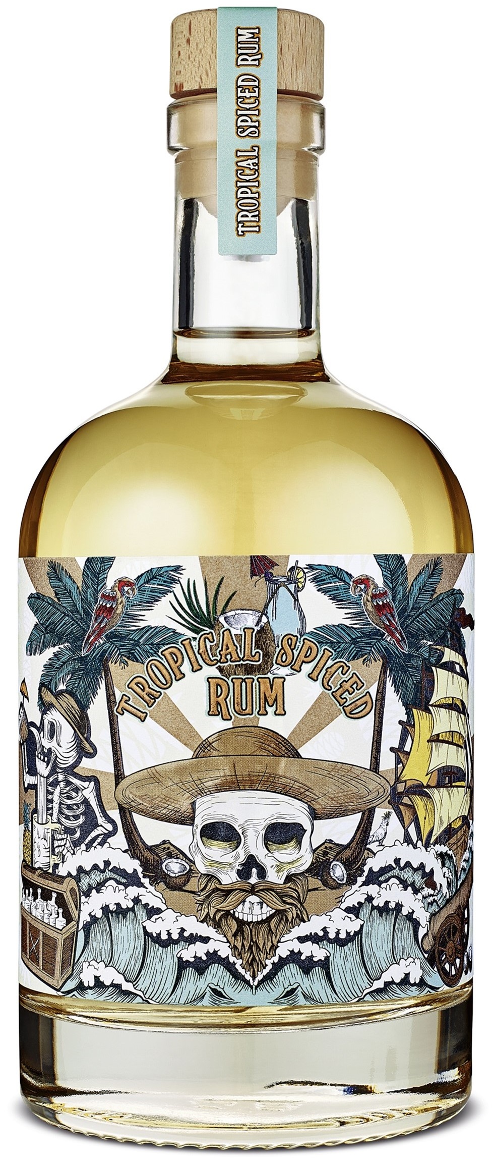 Wajos_Tropical_Spiced_Rum_500ml_2021 Tropical Spiced Rum – Bild 1